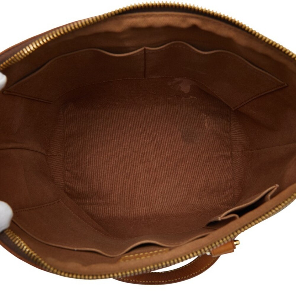 LOUIS VUITTON Authentic Brown Monogram Leather Shoulder Bag - Picture 10 of 15